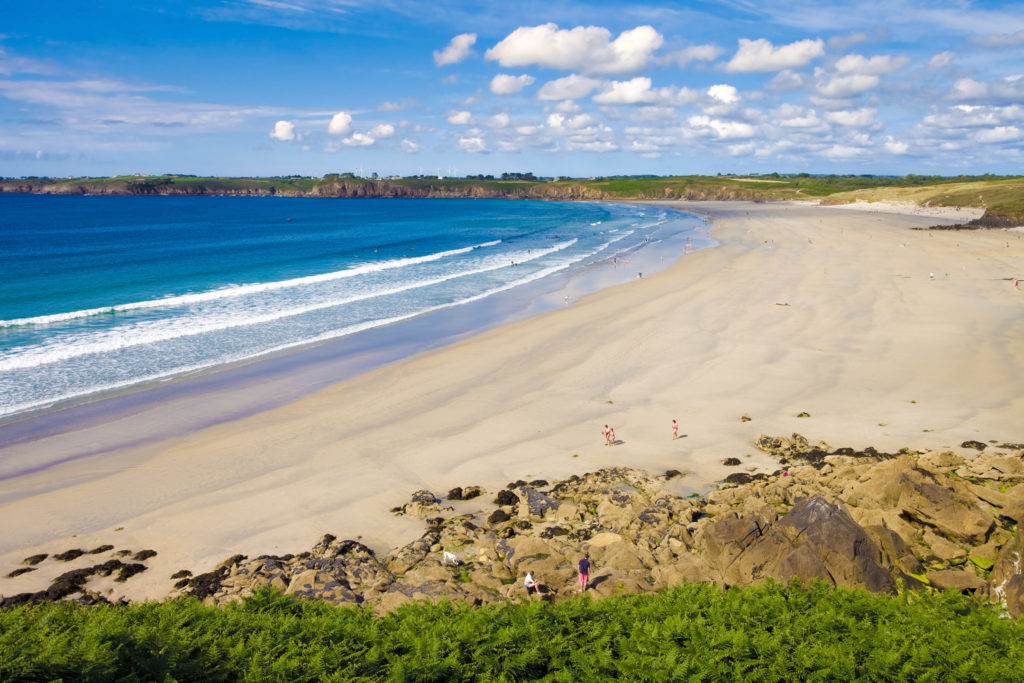 Plage des blancs sablons Finistere Bretagne - Aux alentours - Quimper Brest